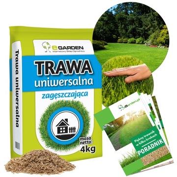 Trawa UNIWERSALNA SAMOZAGĘSZCZAJĄCA nasiona trawy ODPORNA NA DEPTANIE 4KG