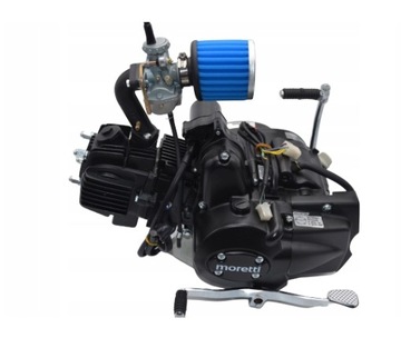 Двигатель Moretti 4T Junak Romet Barton Zipp объемом 125 куб.см.