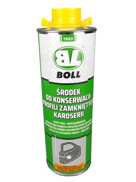 BOLL ŚRODEK DO KONSERWACJI PROFILI ZAMKNIĘTYCH BURSZTYNOWY 1 L