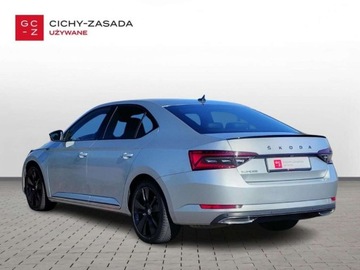 Skoda Superb III Liftback Facelifting 2.0 TSI 190KM 2021 Skoda Superb 2.0 TSI 190KM Sportline DSG LED Kamera Canton Virtual Android, zdjęcie 2