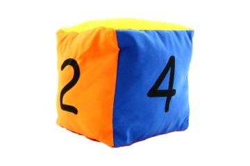 Развивающий кубик Цифры 20 см