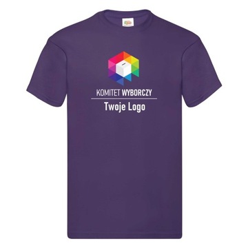 10 футболок с ярким логотипом, футболки предвыборной рекламы с логотипом