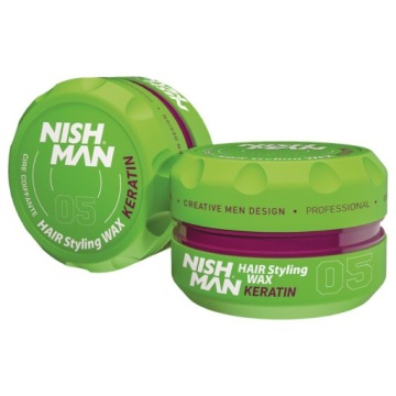 NISHMAN Styling Wax Wosk Pomada 05 Keratin 150ml