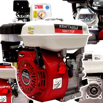 SILNIK SPALINOWY 7KM GX160 OHV WAŁEK 20MM