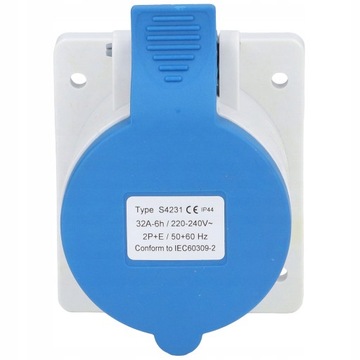 3-контактный промышленный разъем 2P E IP44