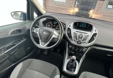 Ford B-MAX 1.0 EcoBoost 100KM 2016 Ford B-MAX Ford B-MAX 1.0 benz. 101KM Klimatyzacja AF 15cali PDC Stan Bdb, zdjęcie 17