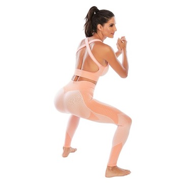 СПОРТИВНЫЙ КОМПЛЕКТ ЛЕГИНГИ ФИТНЕС СВИТШОТ 2в1 5555 L