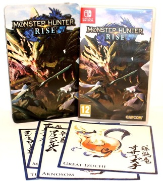 MONSTER HUNTER RISE STEELBOOK SWITCH