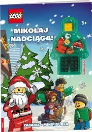 LEGO - Фигурка САНТА ПРИХОДИТ + сумка + кубики