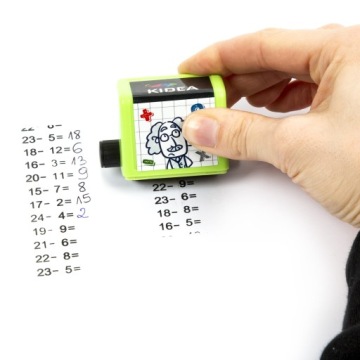 3 x DRUKARKA MATEMATYCZNA KIDEA PIECZĄTKI