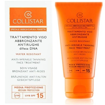 Przeciwzmarszczkowy krem do opalania SPF 15 do twarzy 50ml