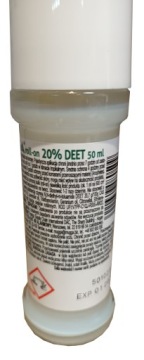 Mugga Roll на 20% Deet для комаров и клещей 50 мл