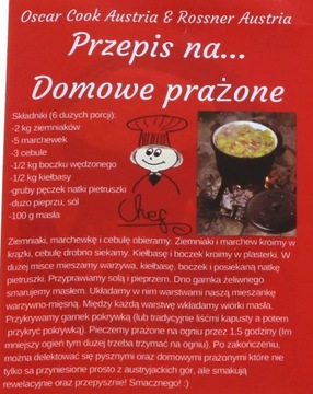 Kociołek ŻELIWNY Rossner AUSTRIA 11L JAKOŚĆ TRADYCJA