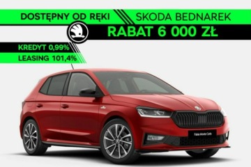 Skoda Fabia IV 1.5 TSI 150KM 2026 Škoda Fabia Skoda Fabia Monte Carlo 1.5 TSI 150