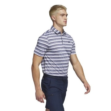 ADIDAS 2 Stripe Męska Koszulka POLO tu L _34026