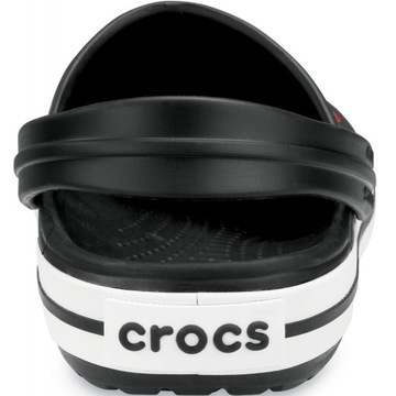 Chodaki KLAPKI CROCS Crocband czarne 41-42