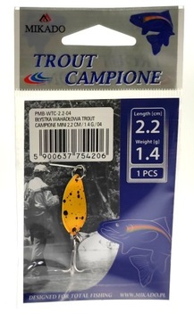 BŁYSTKA MIKADO WAHADŁOWA OKONIOWA PSTRĄGOWA 1,4 g