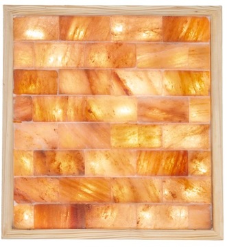 PANEL SOLNY LAMPA DO SAUNY CEGŁA HIMALAJSKA 88x88