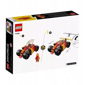 LEGO NINJAGO 6+ АВТОМОБИЛЬ Ниндзя KAIA EVO 71780