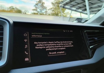 Audi A1 II 1.0 TFSI 110KM 2021 Audi A1 Sportback Salon PL Gwarancja 2026 Full LED Keyless Carplay Grzanie, zdjęcie 20