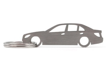 Brelok Mercedes W204 sedan stal nierdzewna