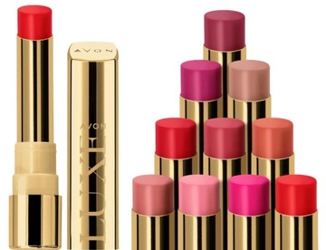 AVON Sample Lipstick губная помада с сывороткой ЛЮКС НАБОР пробников для губ тестер-микс