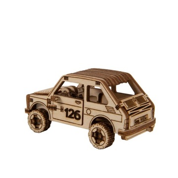 Деревянный 3D-пазл Механический раллийный автомобиль 3