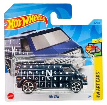 HKK16 70S VAN hot wheels dla dzieci święta prezent