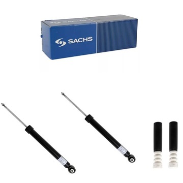 2× SACHS 318 202 TLUMIČ + MGX72-3367 DORAZ AMORT. VW P. GOLF VII SKODA OCTAVIA