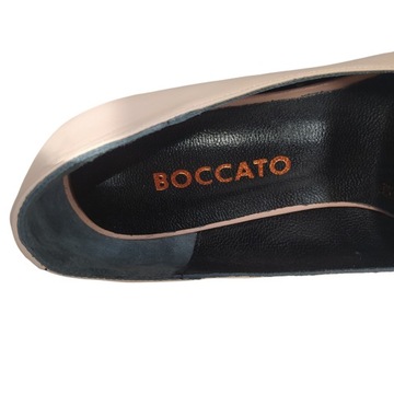 BALERINY LORDSY SZPIC DŻETY SKÓRA RÓŻ BOCCATO 39