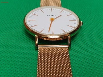 CLUSE CL18112 ROSE GOLD WHITE ZEGAREK DAMSKI