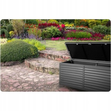 БАЛКОННЫЙ САДОВЫЙ ЯЩИК 390 Л * СИДЕНИЕ до 200 кг