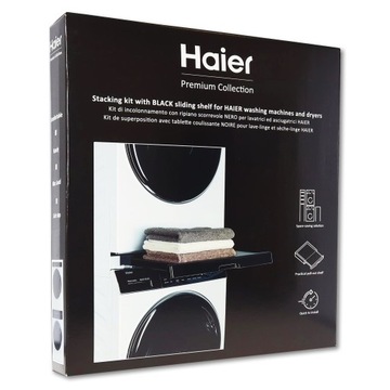 Разъем для стиральной машины и сушилки Haier, черный, серия 7