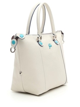 Gabs Bag G3 Plus M Ruga Handbag Leather Cream Woman