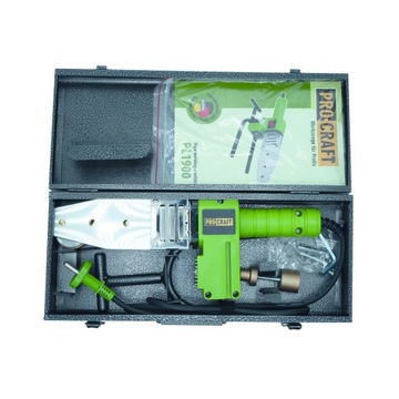 Zgrzewarka do rur Procraft PL1900, KOMPLET MATRYC, WALIZKA, MOC 800 W