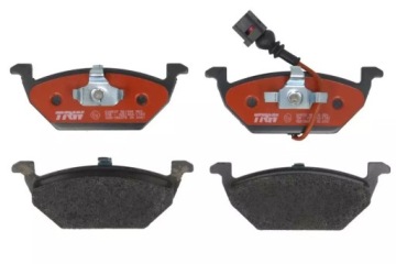 ПЕРЕДНИЕ ДИСКИ+колодки TRW DTEC VW GOLF V VI BEETLE