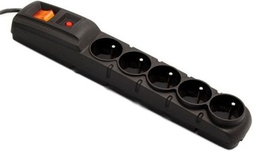 Удлинитель для защиты от перенапряжения, удлинитель ACAR, 5 розеток, 1,5 м.