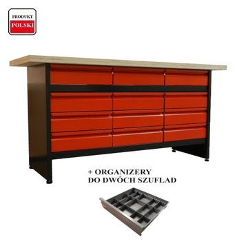Stół warsztatowy narzędziowy producent organizery szafka
