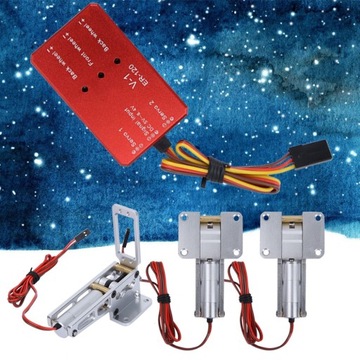 DÁLKOVĚ OVLÁDANÝ ŘÍZENÉ PODVOZEK ELEKTRICKÉ ER-120 Z HLINÍK DO MODEL RC