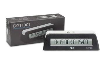 Электронные шахматные часы DGT 1001 - самые дешевые!