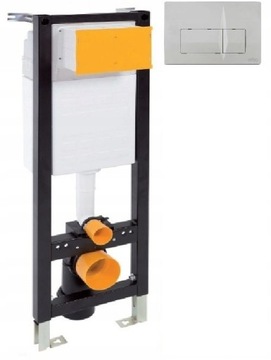 MUSZLA NOVA + DESKA SLIM + PRZYCISK ZESTAW PODTYNKOWY ARBO 7w1