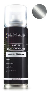LAKIER SAMOCHODOWY SPRAY KAŻDY KOLOR ORYGINALNY BMW 354 TITANSILBER