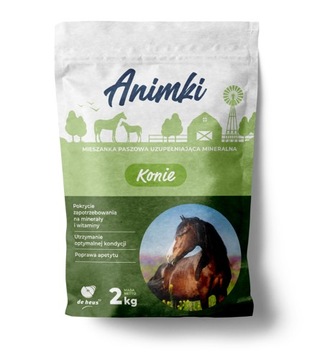 Animki konie 2kg witaminy dla koni deheus