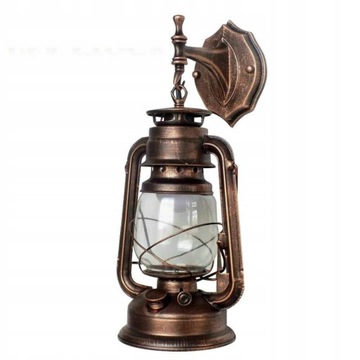 Zewnętrzna lampa ścienna w stylu retro E27