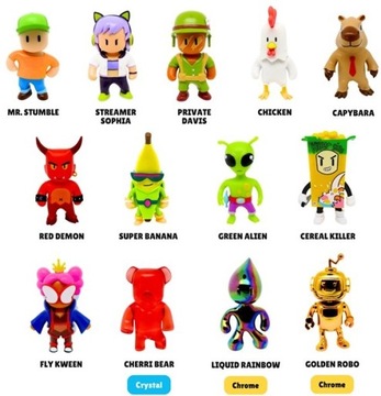 ФИГУРКА STUMBLE GUYS, ОРИГИНАЛЬНАЯ СУМКА-СЮРПРИЗ