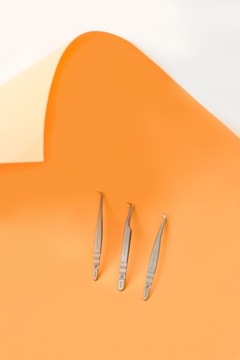 STALEKS Пинцет для бровей Пинцет ANGLE TC-15/3