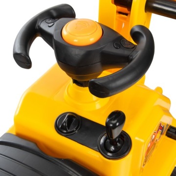 КОЛЯСКА ХОДУНКИ ЭКСКАВАТОР 3 В 1 ГОРШОК АВТОМОБИЛЬ БОЛЬШОЙ ДЛЯ ДЕТЕЙ