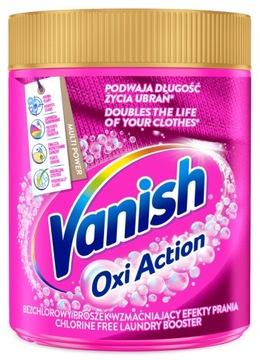 Vanish Oxi Action Pink Odplamiacz do kolorów 470g
