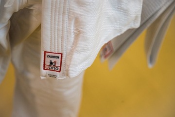 Strój do judo biały 120cm / 350GSM