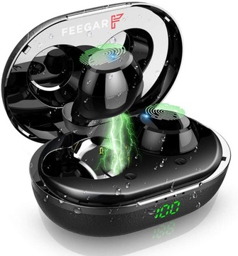 Słuchawki TWS EARBUDS Feegar Air100 IPX5+Powerbank